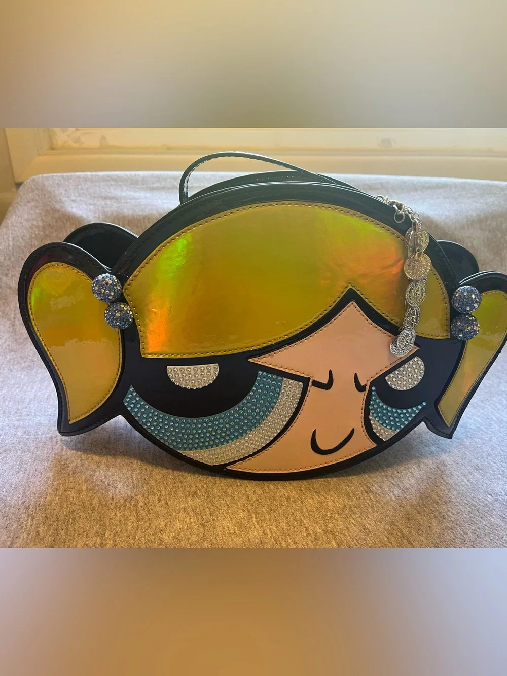 Dolls Kill Bubbles POWERPUFF GIRLS I’ll Show Them Makeup Bag Rare